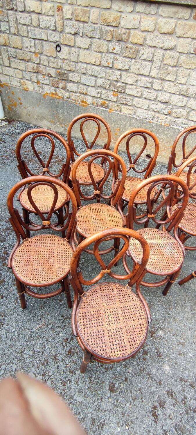 Bistro-style chairs