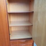 Vintage Scandinavian teak wardrobe