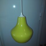 Vintage opaline pendant lamp