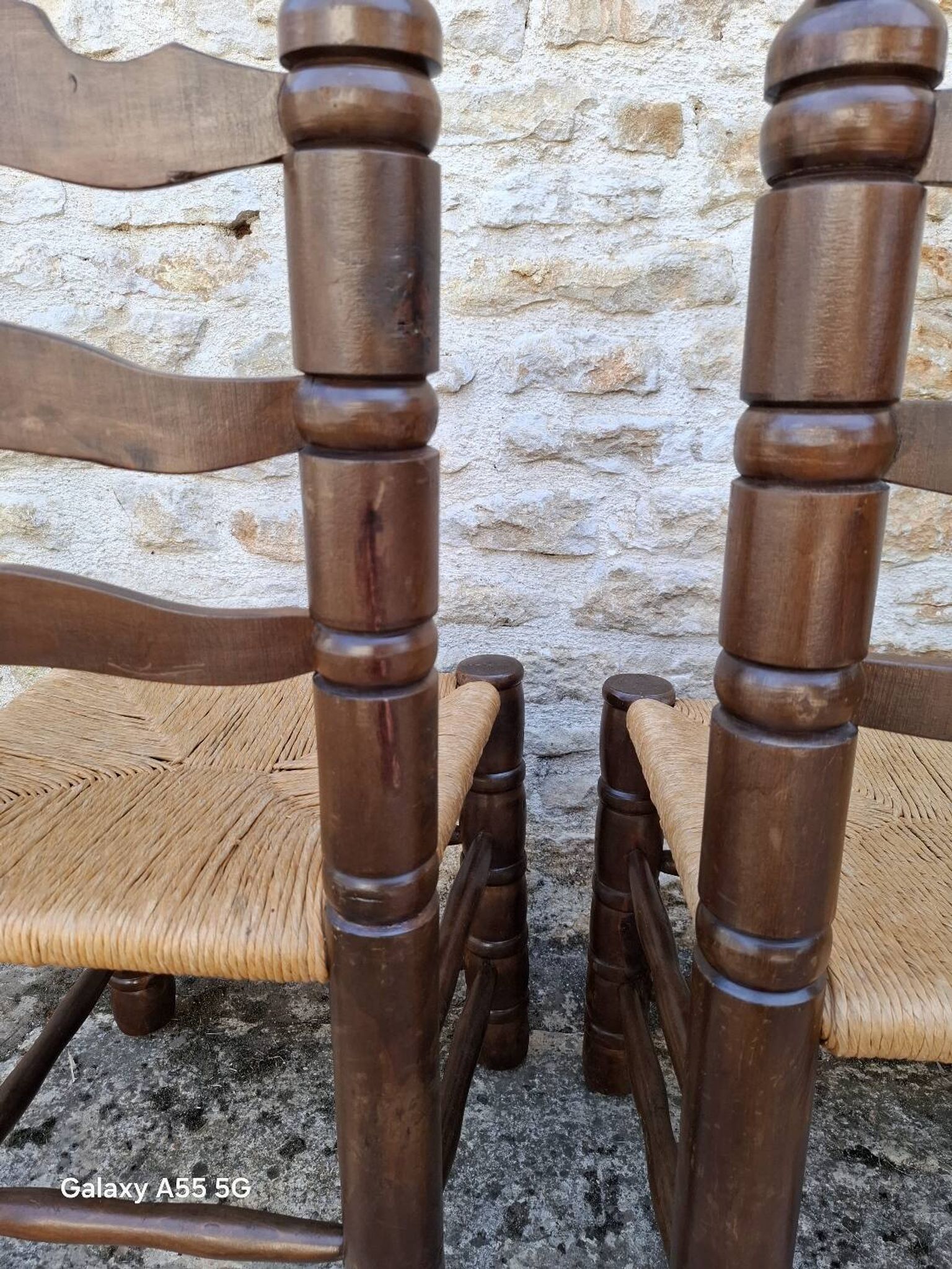 Chaises style Charles Dudouyt