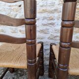 Chaises style Charles Dudouyt