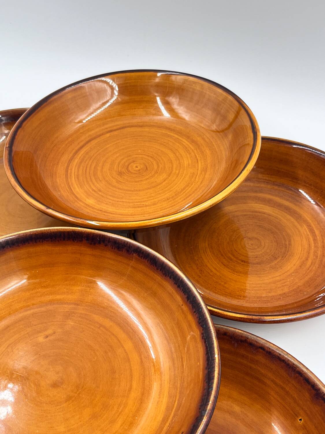 Set of 9 St Clément soup plates