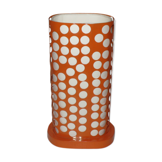 Perforated column lamp from the 80s