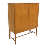 Scandinavian wardrobe in elm, Swedish Modern, Sweden, 1940