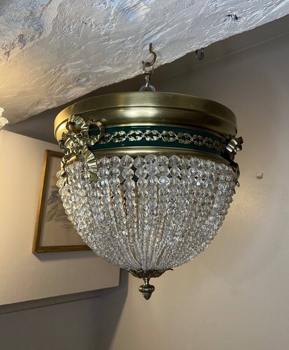 Basket ceiling light