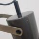 Floor lamp, graphite grey, metal, Germany, 1970s.
