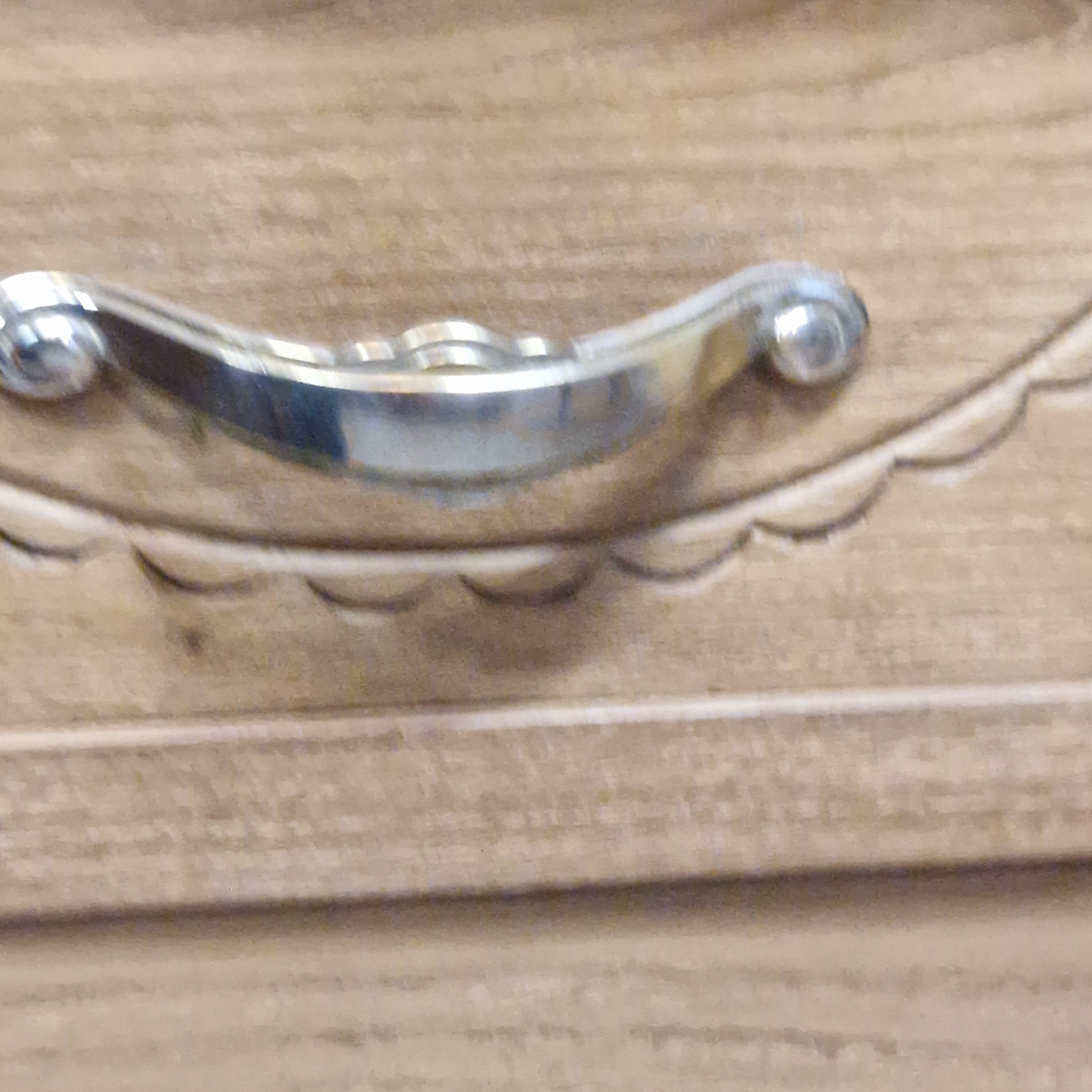 Renovated art deco oak sideboard