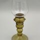 Two glasses chalice italian work or boheme application of cabochons