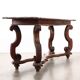Antique poplar desk with a small drawer, Italy, early 20th century.