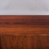 Mid-century rosewood sideboard with sliding doors from DR Mobler, 1960s