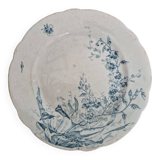 Tart holder cakes display compotier porcelain earthenware Lunéville