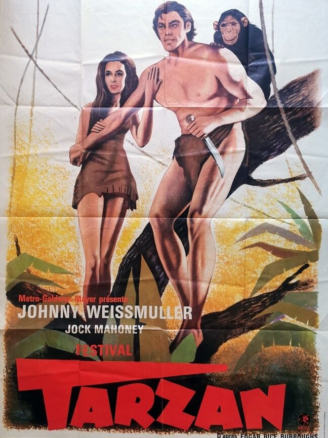 original poster Tarzan Johnny WWesmuller 120x160 cm