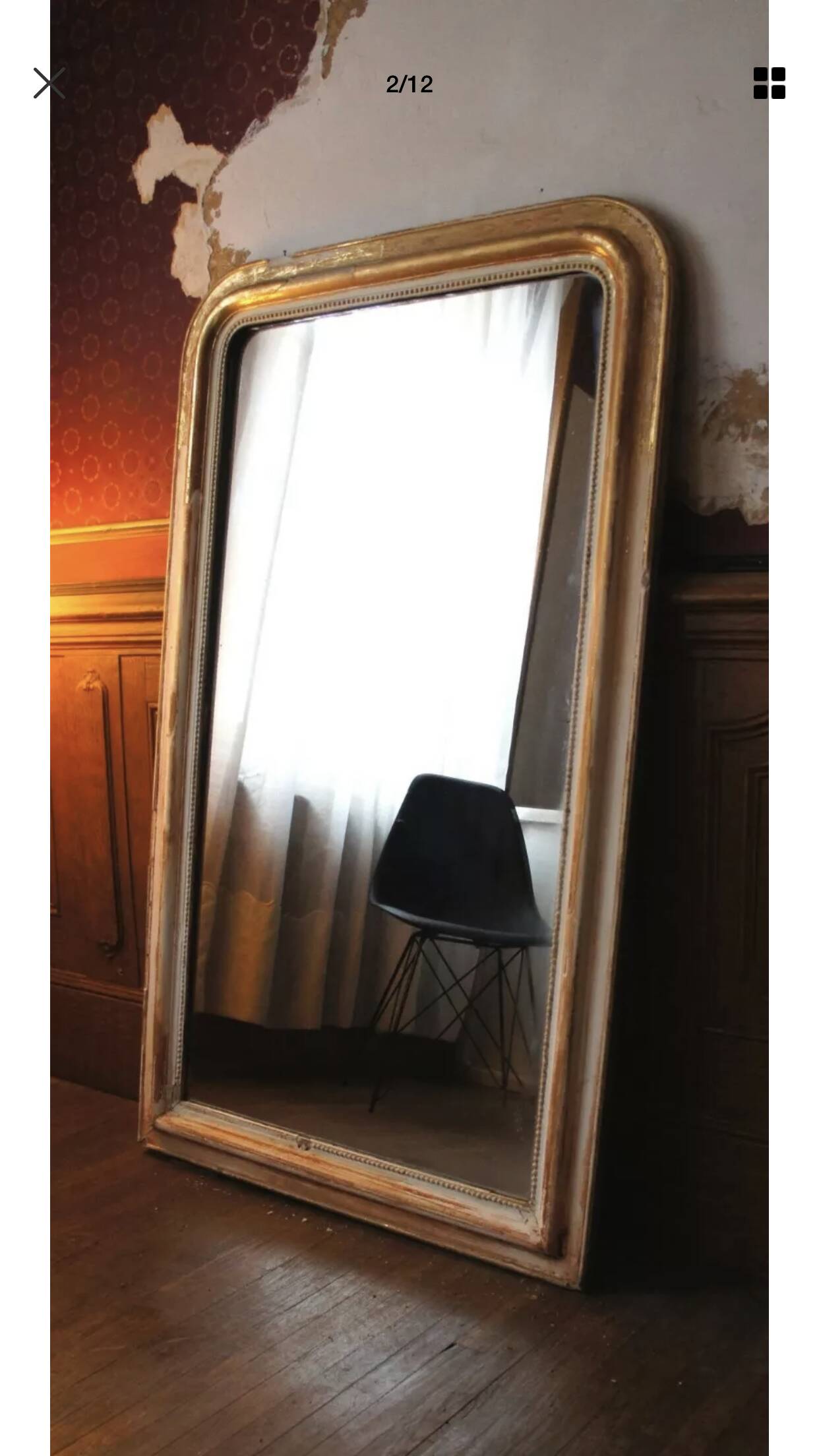 Mirror Louis Philippe former 131x98cm