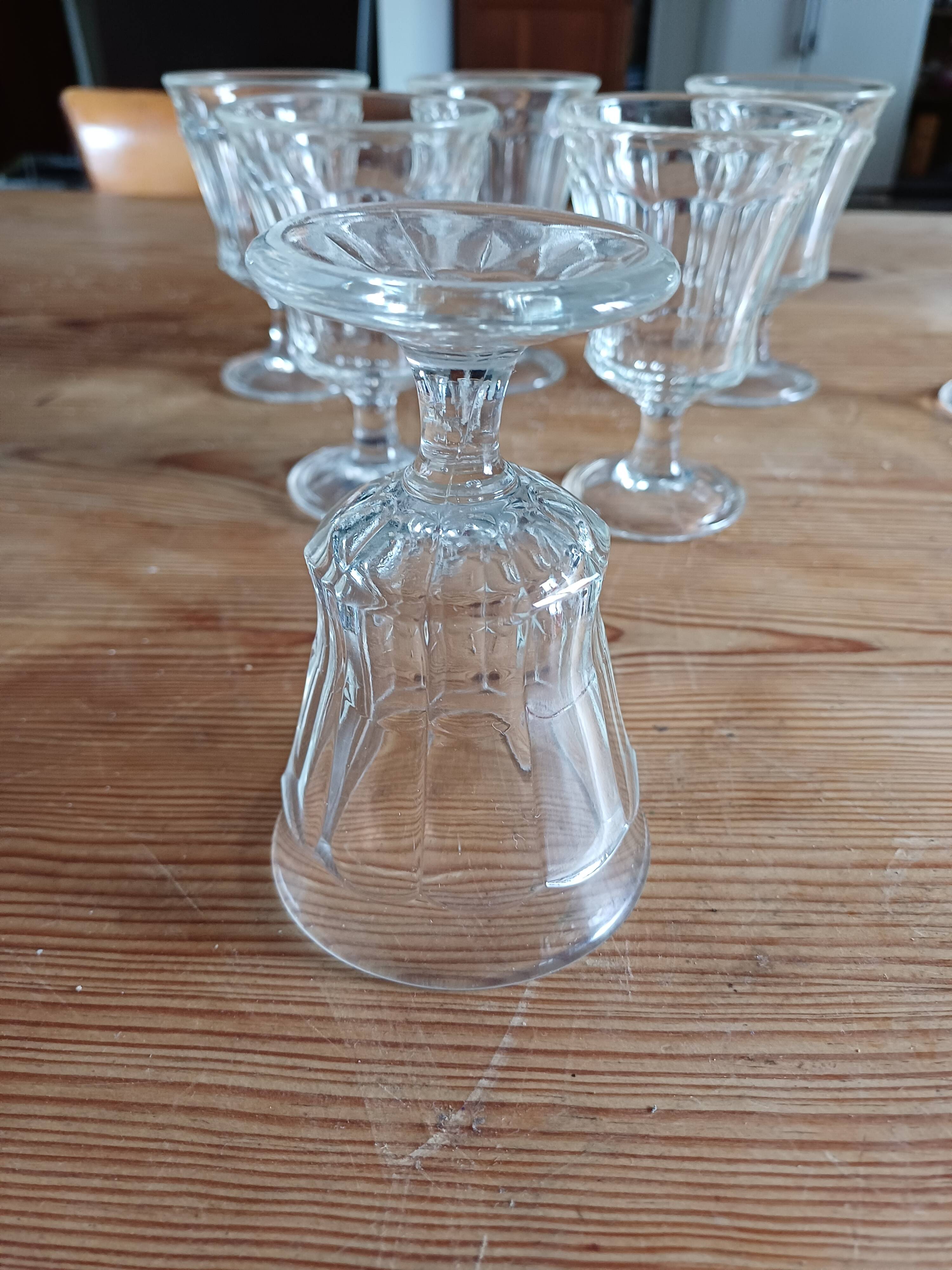 7 old glasses
