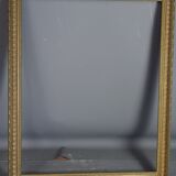 Old frame gilded patinated stucco wood