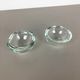 Murano glass shell bowls by Cenedese Italy, 1960
