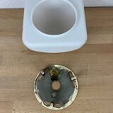 Vintage 1950s opaline wall light