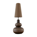 Mid-century ceramic 'gourd' english table lamp