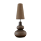 Mid-century ceramic 'gourd' english table lamp