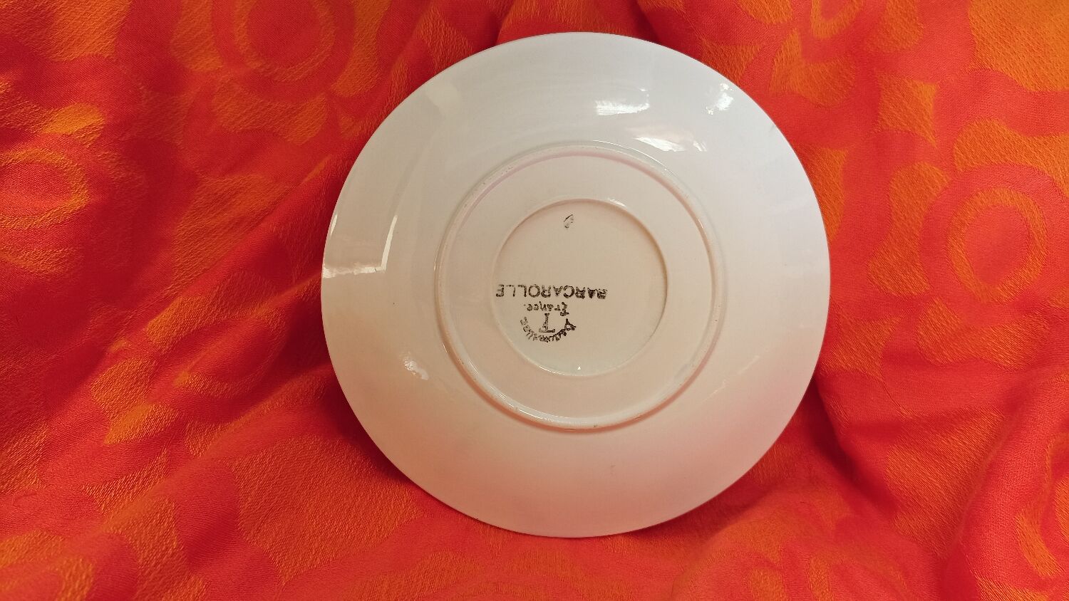 Art deco gravy boat by Fenal Badonviller model Barcarolle