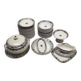 Sarreguemines Dubarry dish set