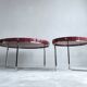 Magnificent “satellite” coffee tables by marais international