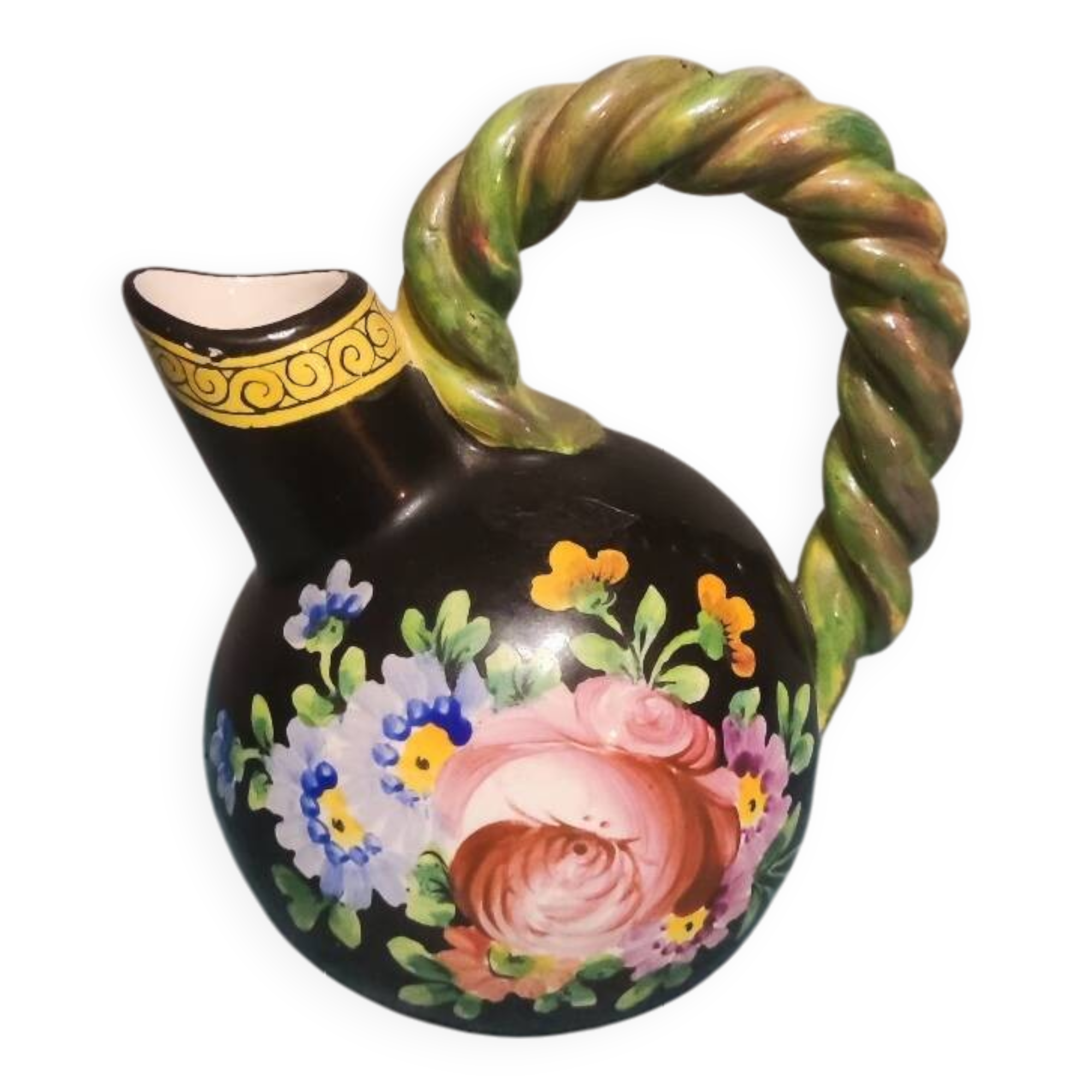 Clamecy earthenware vase