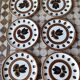 6 Villeroy & Boch Kimono dinner plates