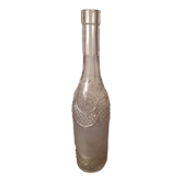 Engraved antique bottle