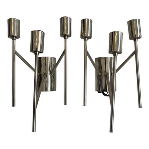 Suite de trois appliques design