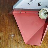 80s metal and plastic wall light