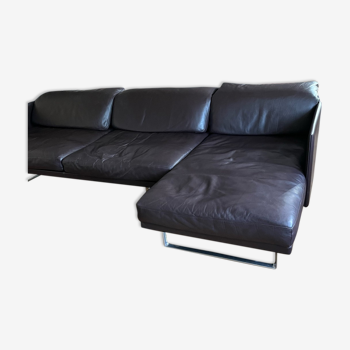 Canapé d'angle en cuir Altoni | Selency