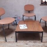 Set of 3 Steelcase Strafor chairs