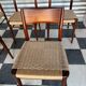Set of 5 chairs from the 1950s designed by Georg Leowald.