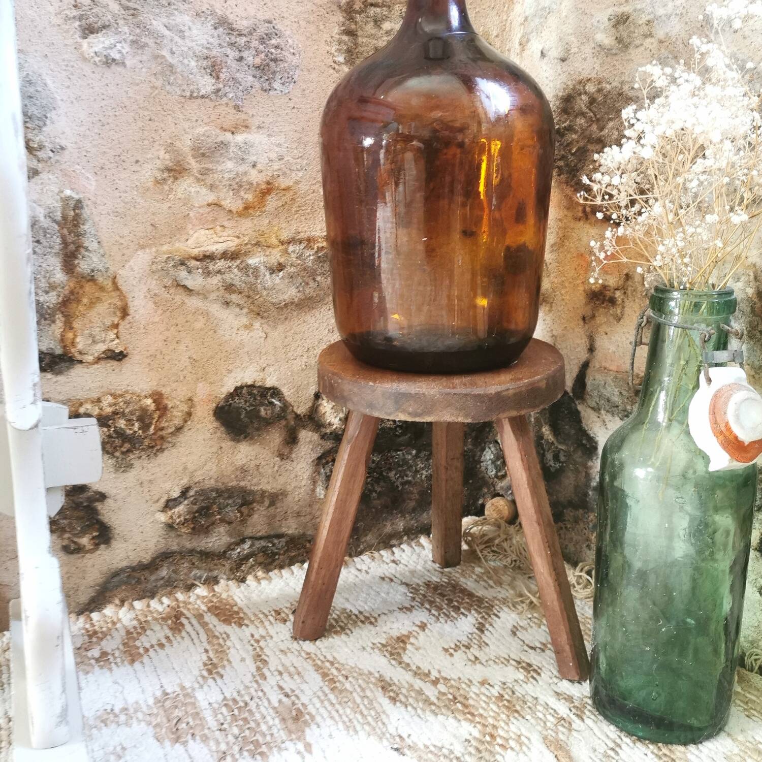 Authentic Farm Stool. Vacher