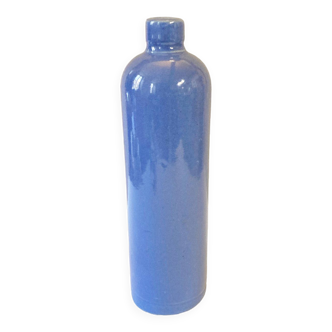 Light blue glazed stoneware bottle