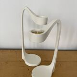 Pair of vintage Ikea Monika Mulder designer candlesticks