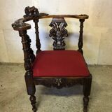 Old corner armchair