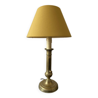 Old bronze lamp