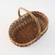 Rattan basket weaving