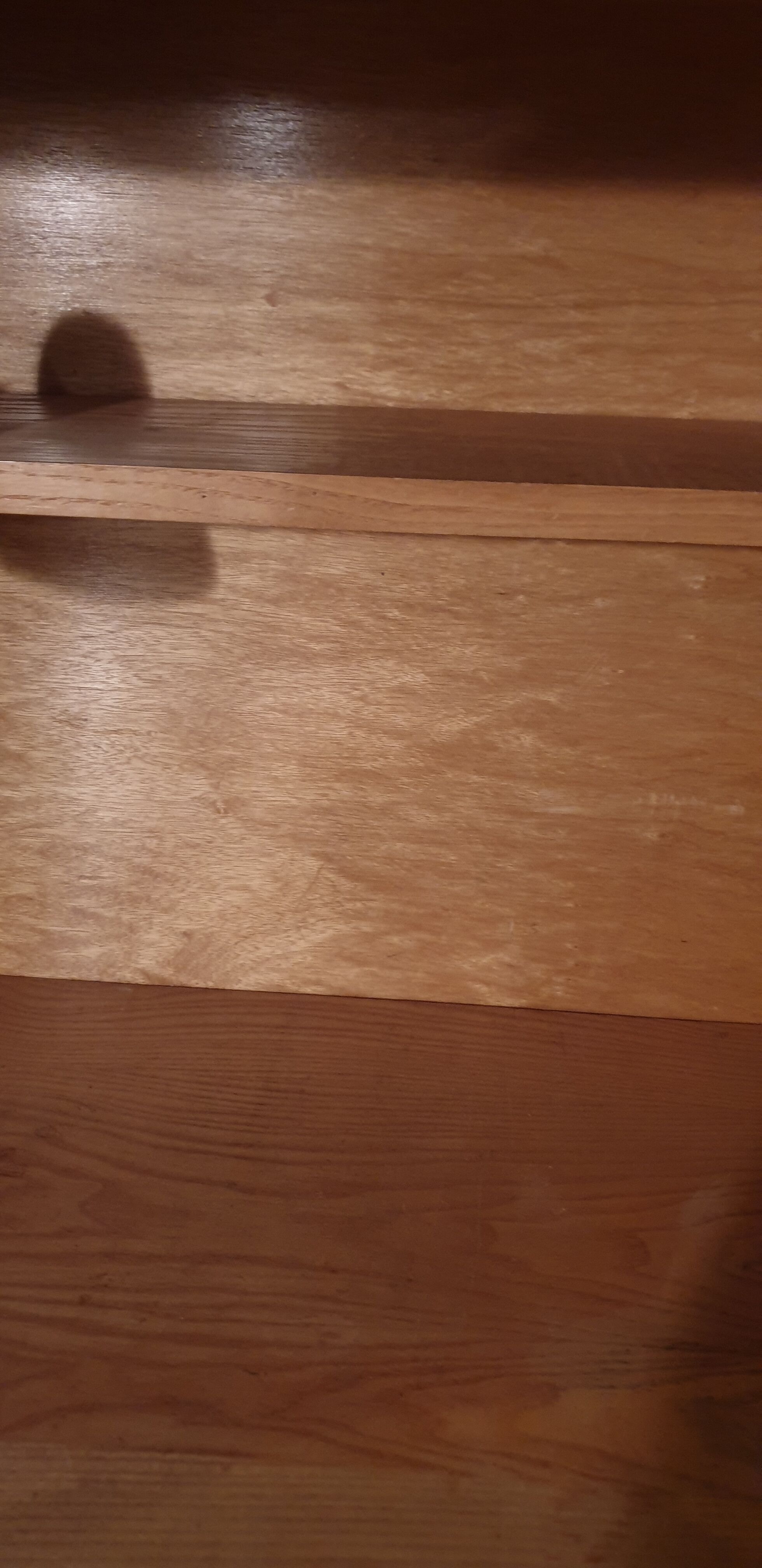 Secretary with vintage flap lamp casserole