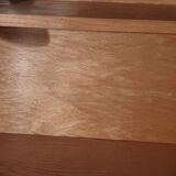 Secretary with vintage flap lamp casserole