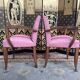 Pair of Art Deco bridge armchairs