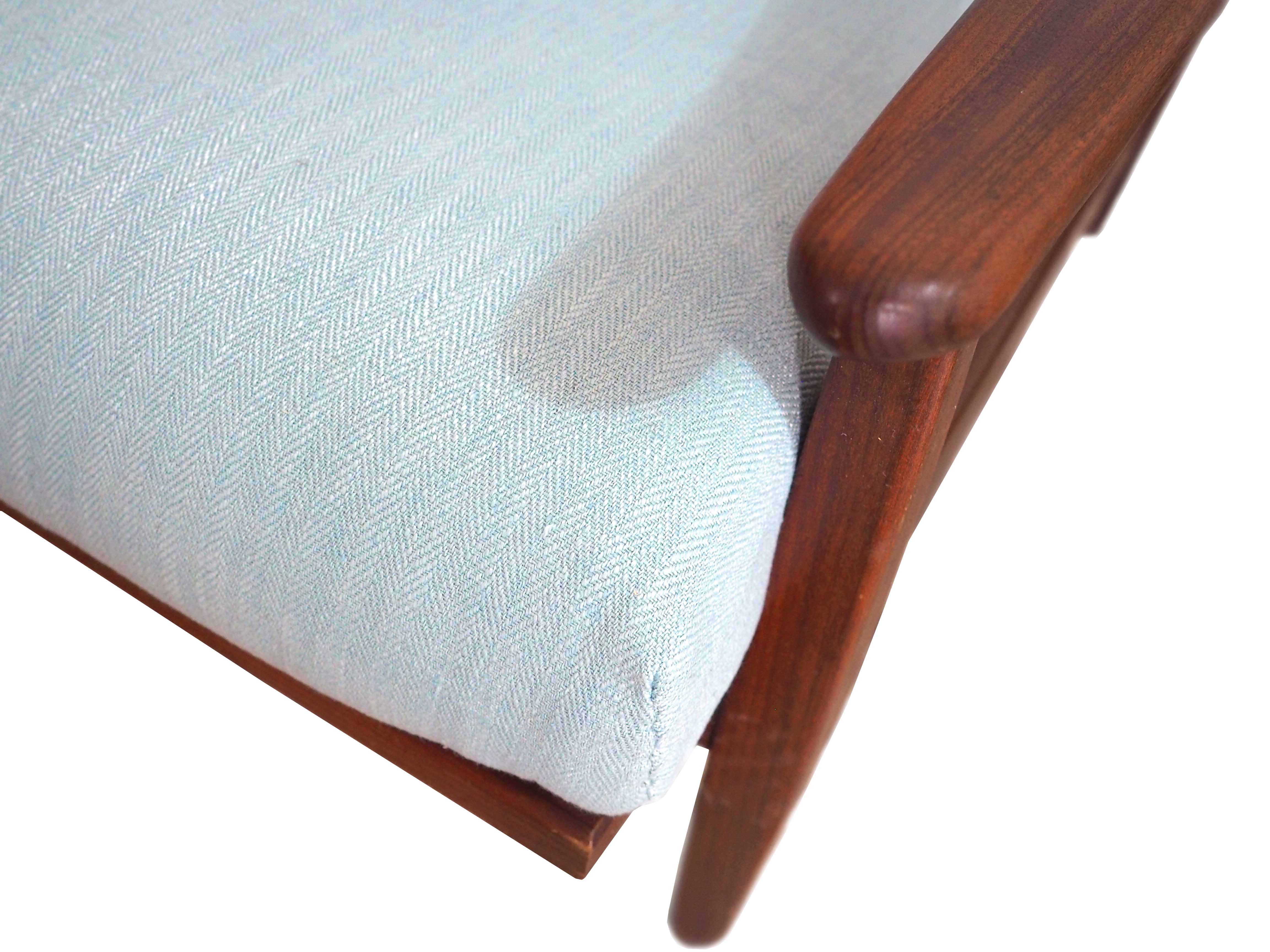 Reclining Danish armchair