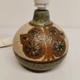 Stoneware table lamp foot, from the Erika Decor series, designed in 1971