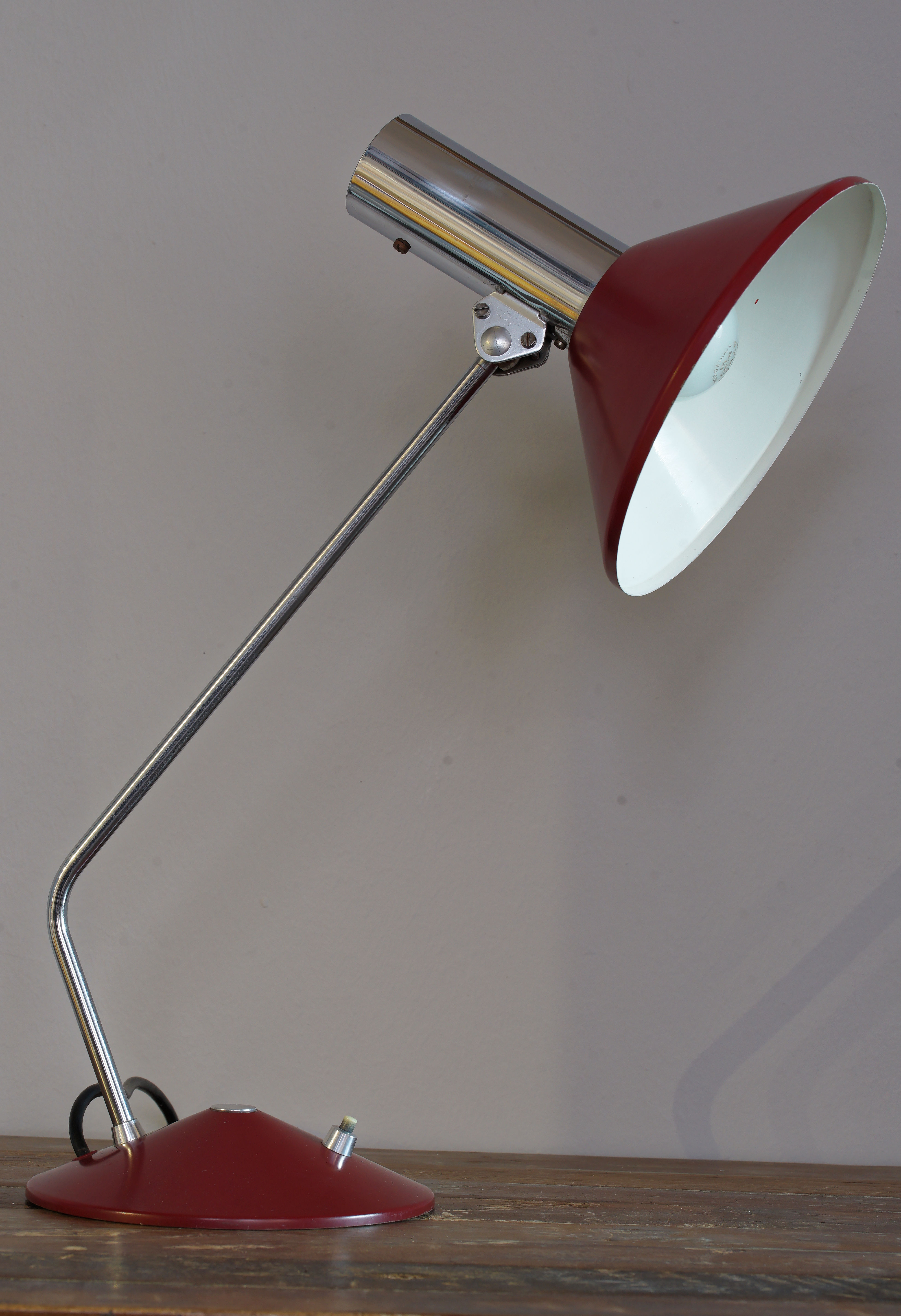 Mid-Century Table Lamp from Helo Leuchten
