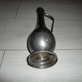 Slender pewter jug