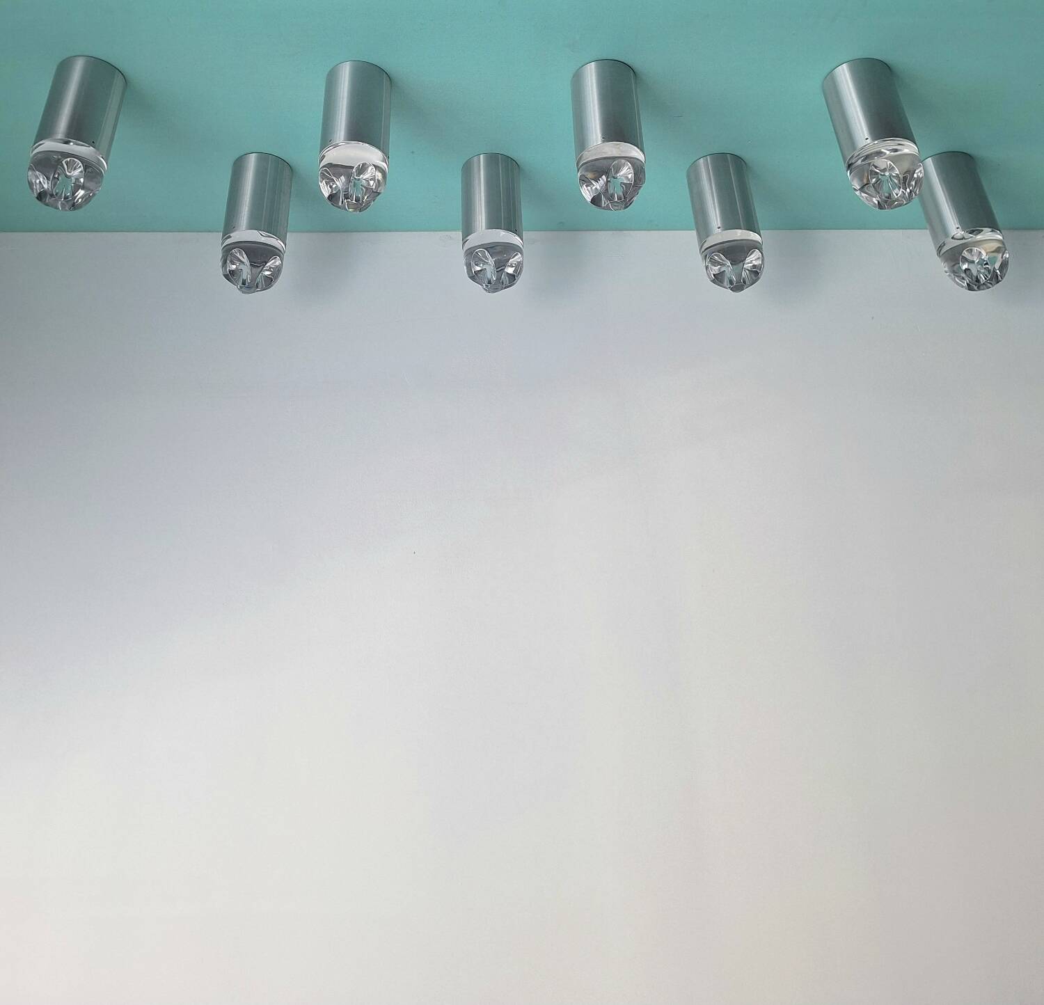 Raak Bullet 8 vintage ceiling or wall lights, antique lighting