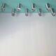 Raak Bullet 8 vintage ceiling or wall lights, antique lighting
