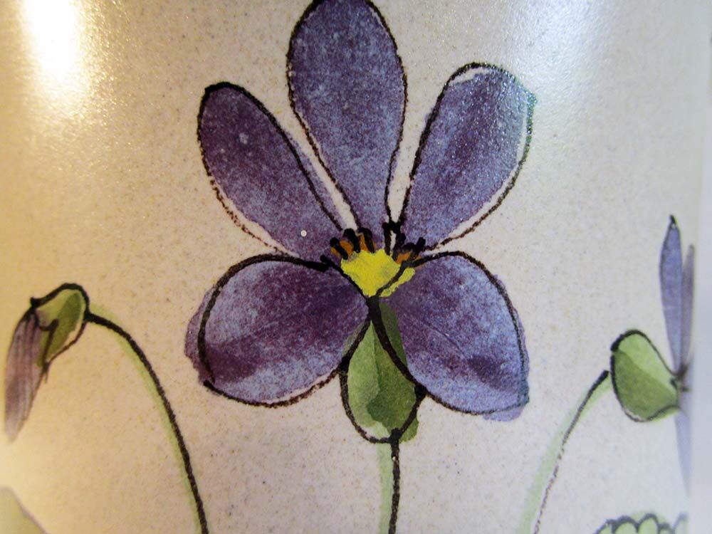 Pharmacy jar for violets